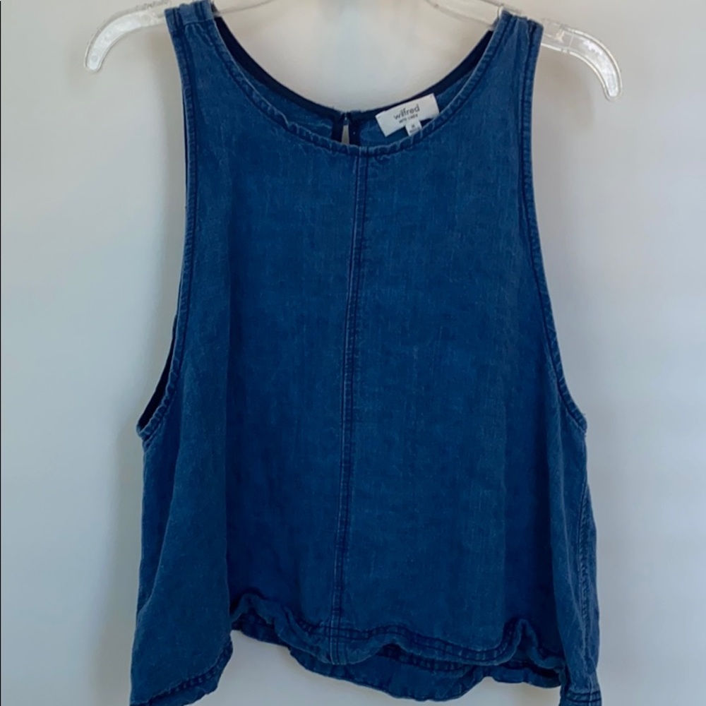 Jean tank top